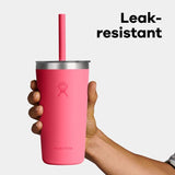 20 oz All Around™ Tumbler with Straw Lid - White